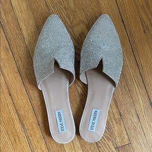 Steve Madden Sparkly Slip Ons
